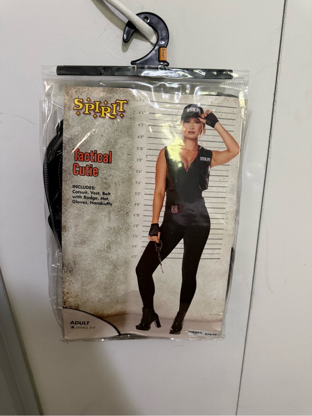Spirit Tactical Cutie Black Women’s Jumpsuit Costume